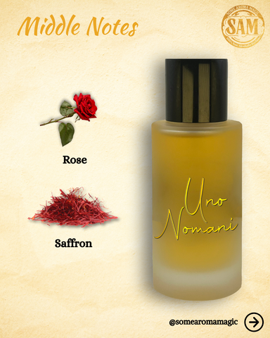 Some Aroma Magic Uno Nomani Unisex Alcohol-Free Perfume, Vegan, Cruelty Free