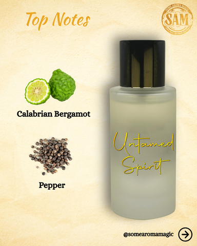 Some Aroma Magic Untamed Spirit Alcohol-Free Men's Perfume, Vegan, Cruelty-Free