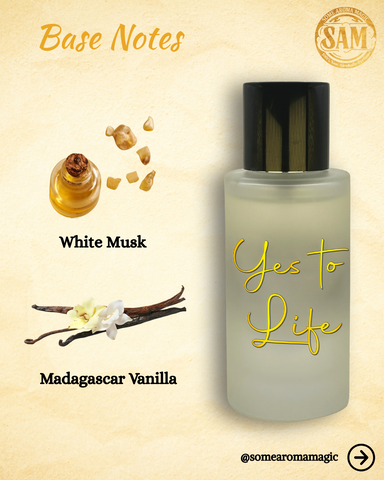 Some Aroma Magic Yes to Life Women's Alcohol-Free Perfume, Vegan, Cruelty Free
