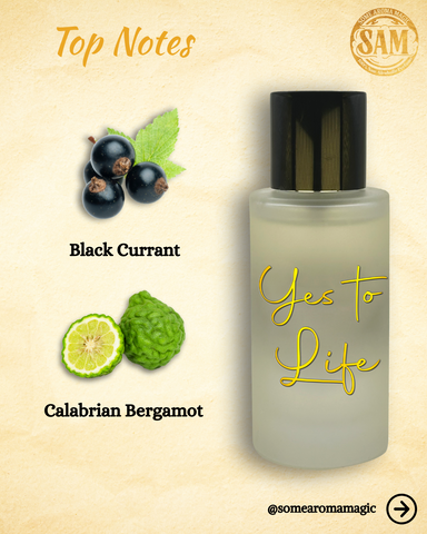 Some Aroma Magic Yes to Life Women's Alcohol-Free Perfume, Vegan, Cruelty Free